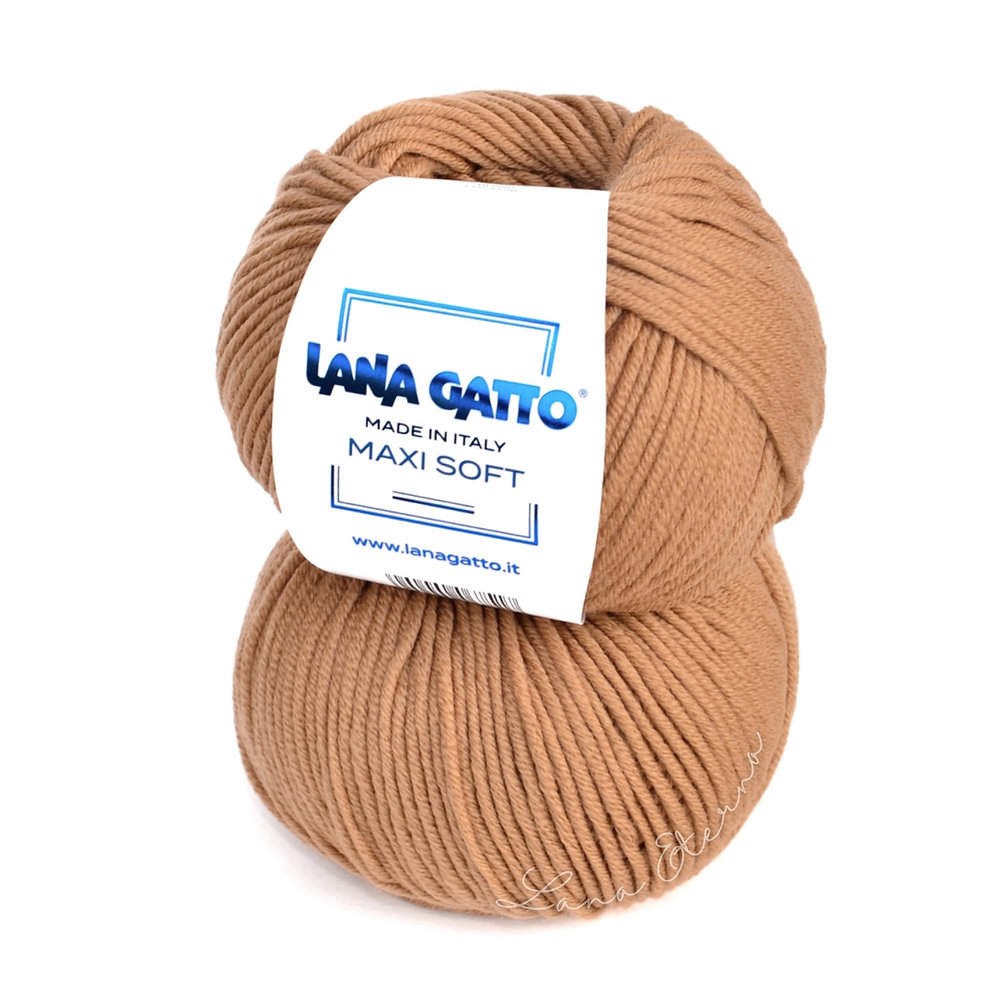 Пряжа Lana Gatto Maxi Soft 14202 Іриска