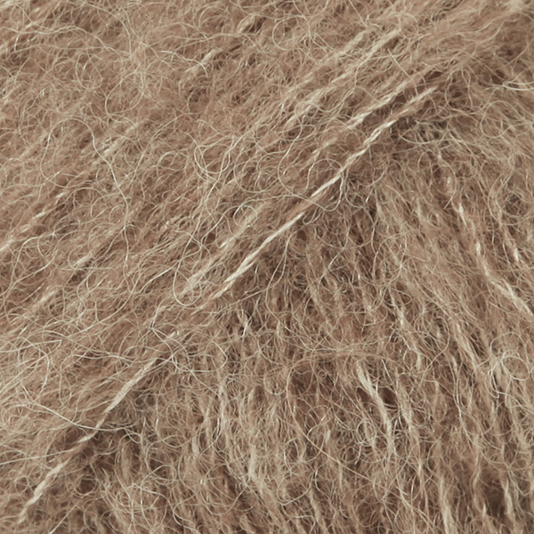 Пряжа DROPS Brushed Alpaca Silk 05 Коричневий - Зображення 3