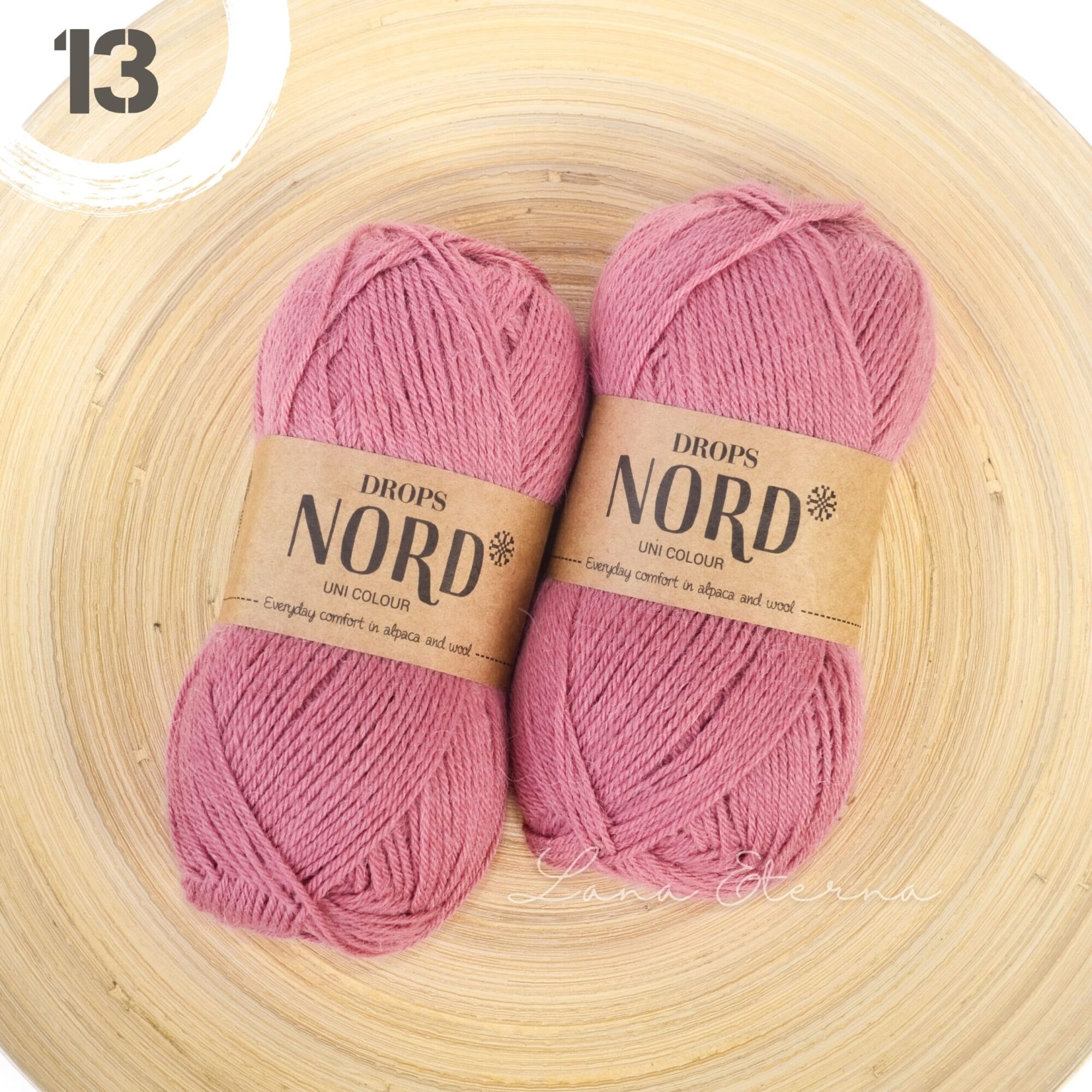 Пряжа DROPS Nord 13 Антична троянда