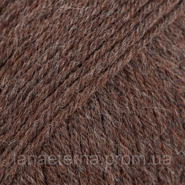 Пряжа DROPS Fabel 300 Коричневий