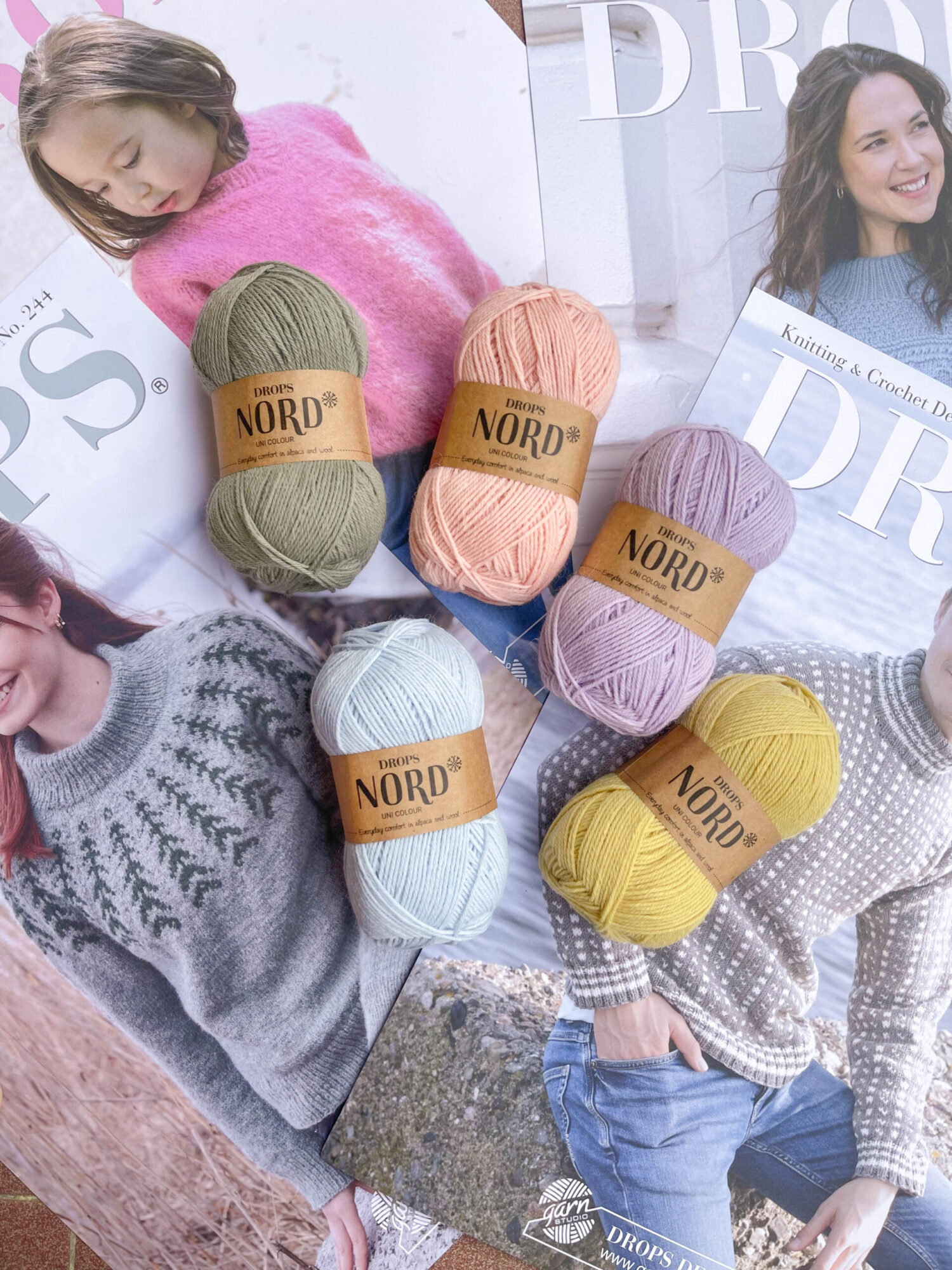 Пряжа DROPS Nord 28 Кульбаба - Зображення 3