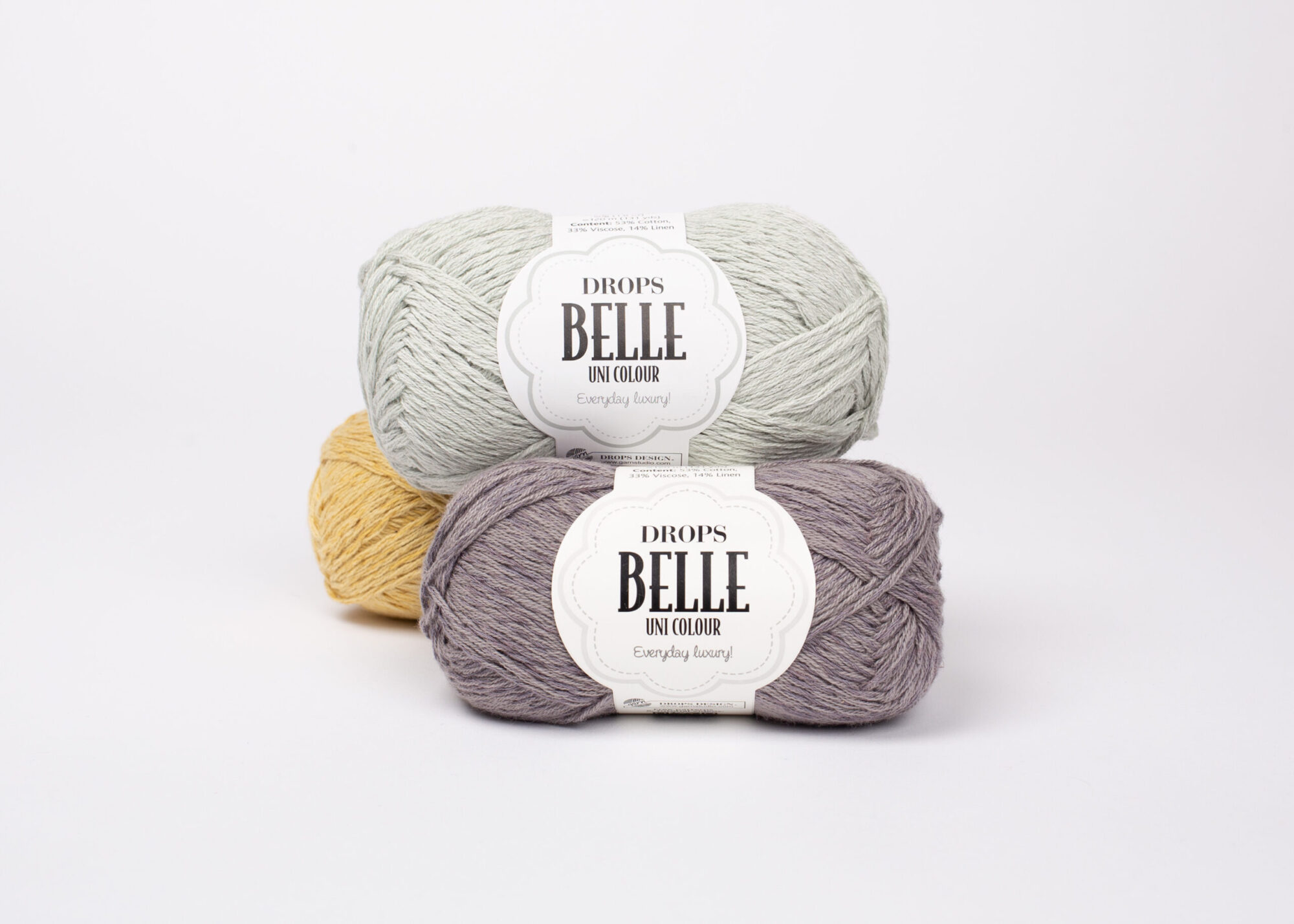 Пряжа DROPS Belle 07 Тауп - Зображення 2