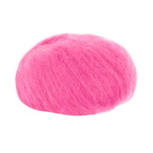 Пряжа Lana Gatto Silk Mohair A3088 Фуксія неон